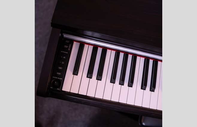Used Yamaha YDP-141 Satin Rosewood Digital Piano Complete Package (SN:BCQK01059) - Image 6